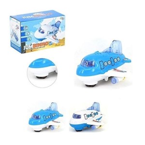 Avião a Pilha Jumbinho Com Luz e Som