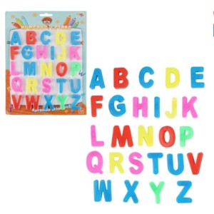 Cartela De Letras Grandes Com 26 Peças