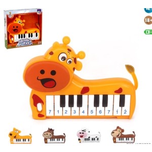 Teclado A  Pilha Zoo  Bichinhos Sortidos