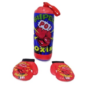 Saco De Boxe Com Par de Luvas