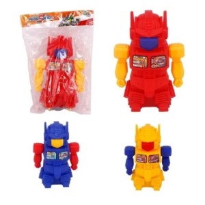 Robo Com Luz  a Corda 19 cm