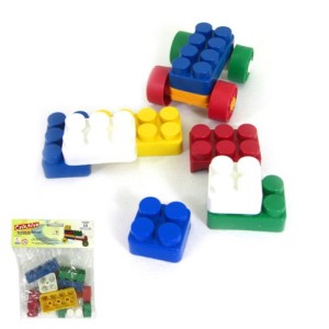 Blocos De Montar Criativo  Com 14  Peças