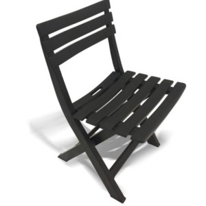 Cadeira  Dobravél  Preta