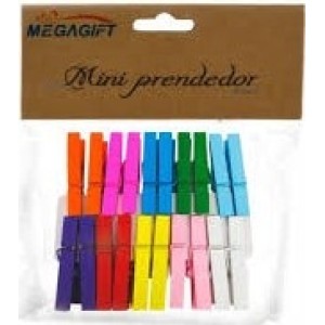 Mini Prendedor  Decorado  Com 20 Unidades