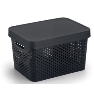 Caixa Organizadora  17 Litros Preto