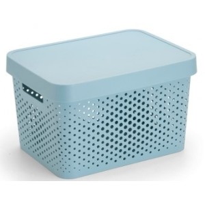 Caixa Organizadora 17 Litros Azul