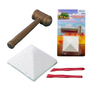 Cava Escava Egito Antigo 4 Peças