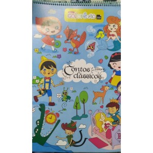 Bloco Collorezão Contos Clássicos 20 Folhas 297 X 420 MM