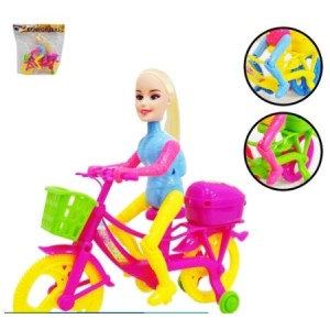Boneca na Bicicleta A Corda