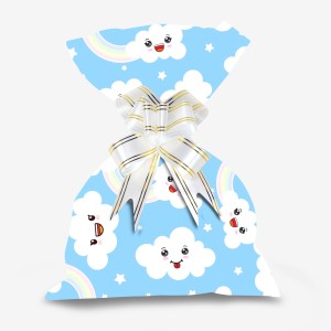 Saquinho  Para  Presente 20X29 - 50 Unidades Infantil Sortidos