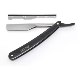 Navalha de Metal Com Cabo de Plasticos Para Barbear