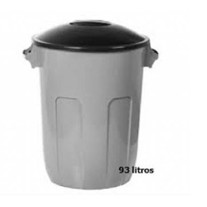 Cesto Fechado 93 Litros Com Tampa Sortidas