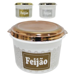 Pote Linha Gold Branco  Feijão 1  Kilo