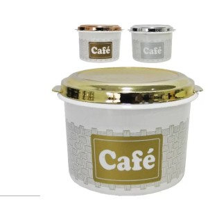 Pote  Linha Gold Branco  Café 1 Kilo