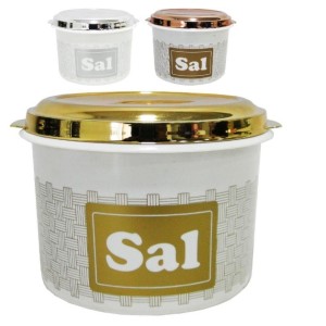 Pote  Linha Gold Branco Sal 1 Kilo