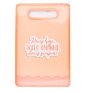 Tabua Plastica Retangular  20Cm X 30Cm  Du Chef