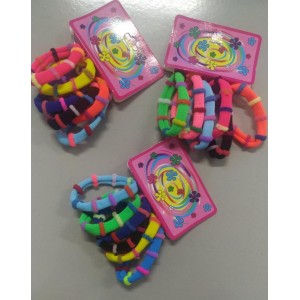 Elastico  Para Cabelo Com  6 unidades