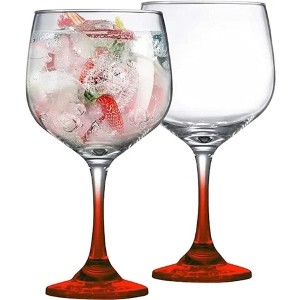 Taça Royal Drinks 615 Ml Vermelha