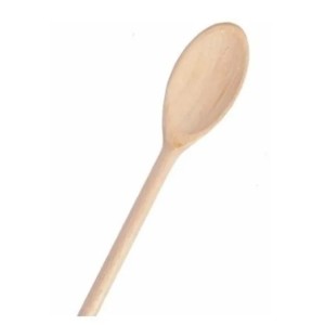 Colher de Madeira  34 Cm Embalada