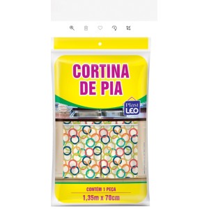 Cortina para Pia Estampada