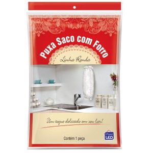 Puxa Saco com Forro de Renda