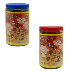 Block Balde com 80 Peças