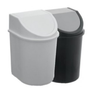 Lixeira Basculante  12 Litros  Para Canto