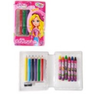 Kit  Escolar Com 18 Peças Girls