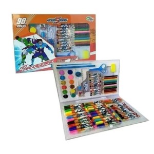 Kit  Escolar  Com 98  Peças Herões