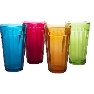 Copo  Long Drink Americano  Colors  Amarelo  450 ML