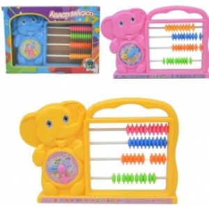 Brinquedo  Em Plastico  Educativo  Abaco  Na  Caixa
