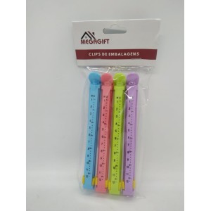 Clips  De  Embalagem  4 Peças