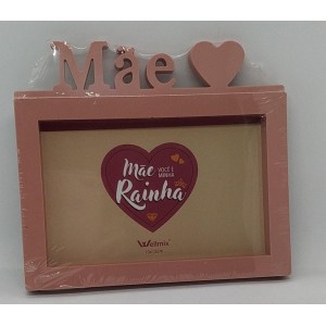 Porta Retrato Plastico Mãe 10 x 15  Cm