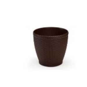 Vaso  Rattan  Coffee M2