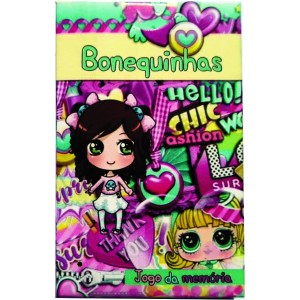 Jogo da Memória Bonequinha