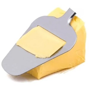 Fatiador de  Queijo  Metal  Cabo  Colorido 21,5 Cm