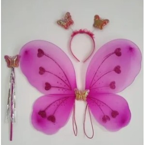 Kit  Borboleta  Com  3 Peças