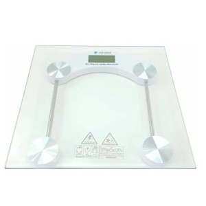 Balança  Digital  180 Kilo  Quadrada  de Vidro