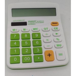 Calculadora  12  Digitos  Blister  Colorida  a Pilha