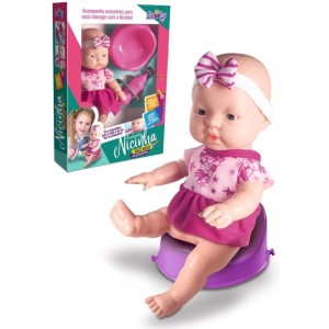 Boneca Niçinha  Faz xixi