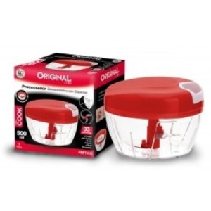 Processador  De  Alimentos  500 ML Vermelho  Cook