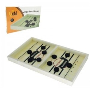 Jogo De Tabuleiro Estilingue -Sling Puck 35 x 22 x 3Cm