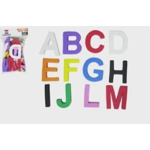 Alfabeto  Educativo 26 Peças 8 Cm -10 Mm