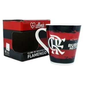 Caneca  Porcelana 290 Ml  Flamengo