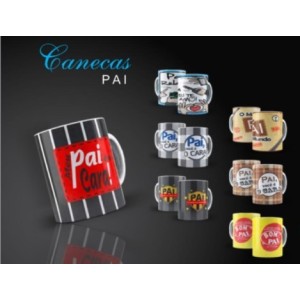Caneca  350 Ml  Pai  Diversos