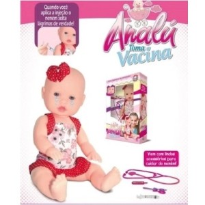 Boneca  Analu  Toma Vacina