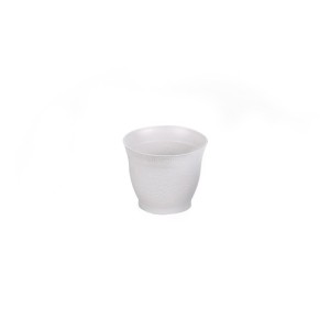 Vaso Redondo 6Cm Cinza