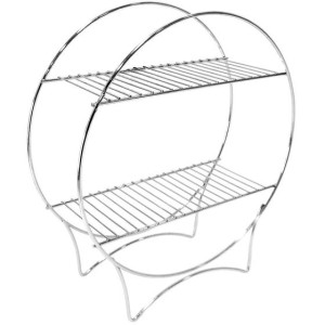 Suporte  Decorativo  De   Mesa   Cromo