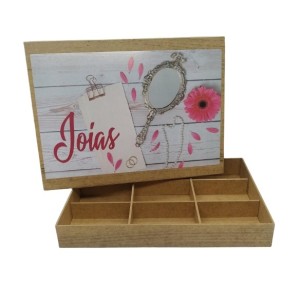 Porta  Joía  Mdf  Grande