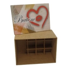 Caixa  Para  Baton  Mdf